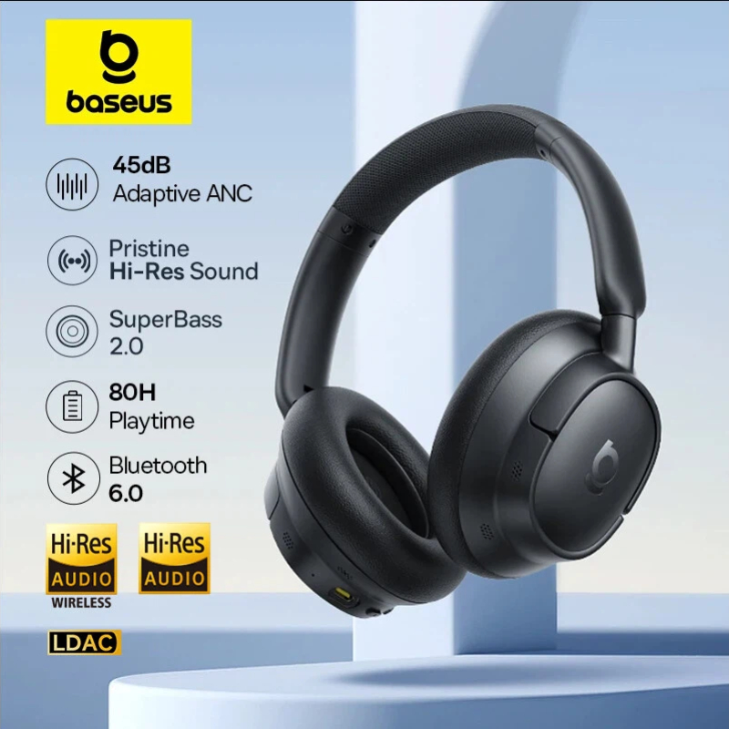 Home Cinema Headphones - Auriculares Inalámbricos Baseus EH10 NC ANC