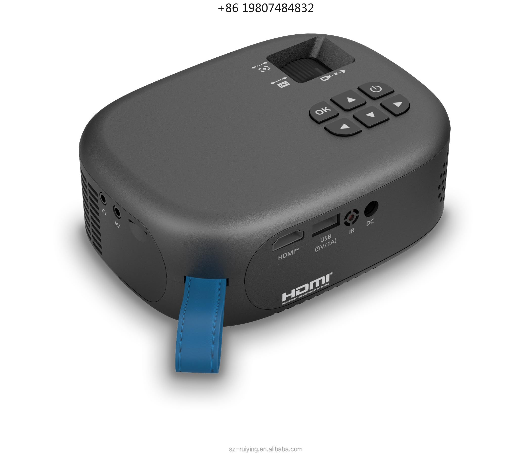 Home Cinema Kids - Mini Proyector Portátil HD 720P 1080P,