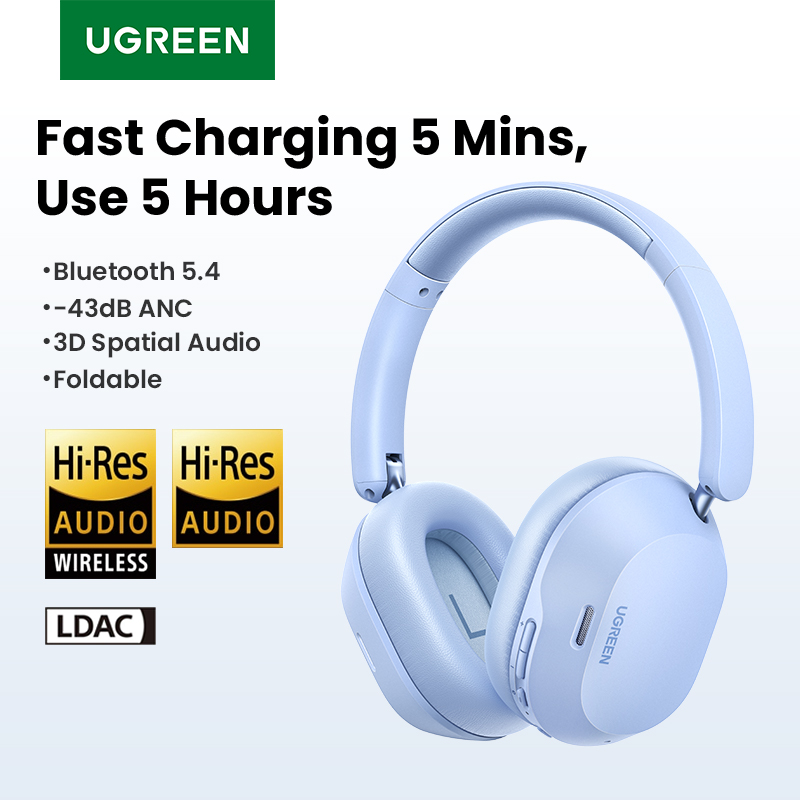Home Cinema Headphones - UGREEN Max5c auriculares inalámbricos Bluetooth 43dB
