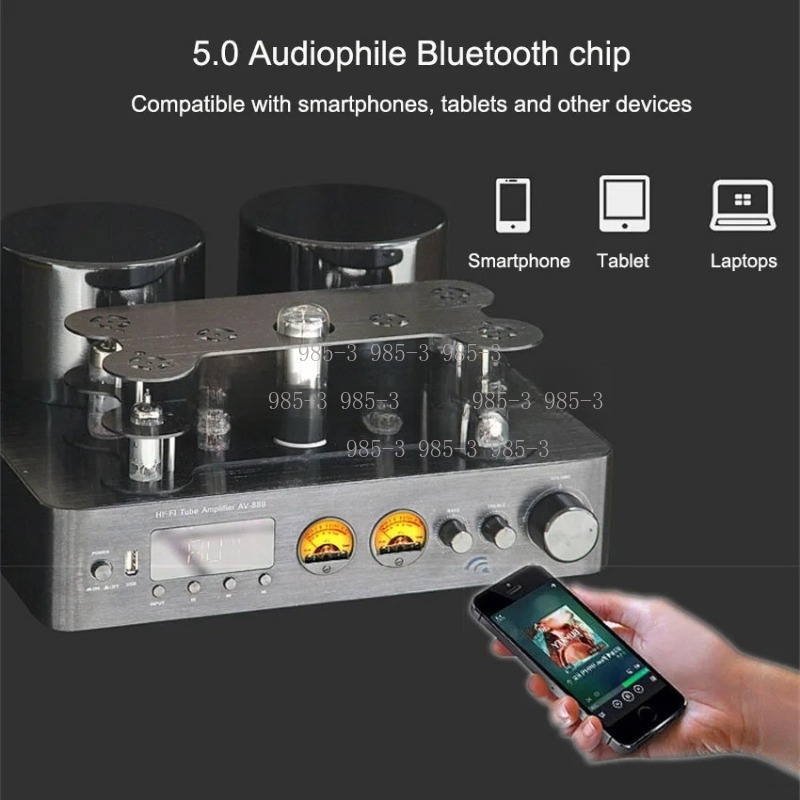 Home Cinema Wireless - Amplificador de Tubos de Alta Potencia,
