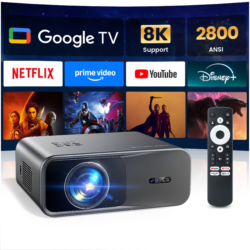 Home Cinema Movies - Proyector Wimius G1 4K con Google