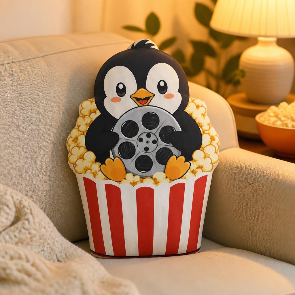 Home Cinema Kids - Almohada de peluche con forma de
