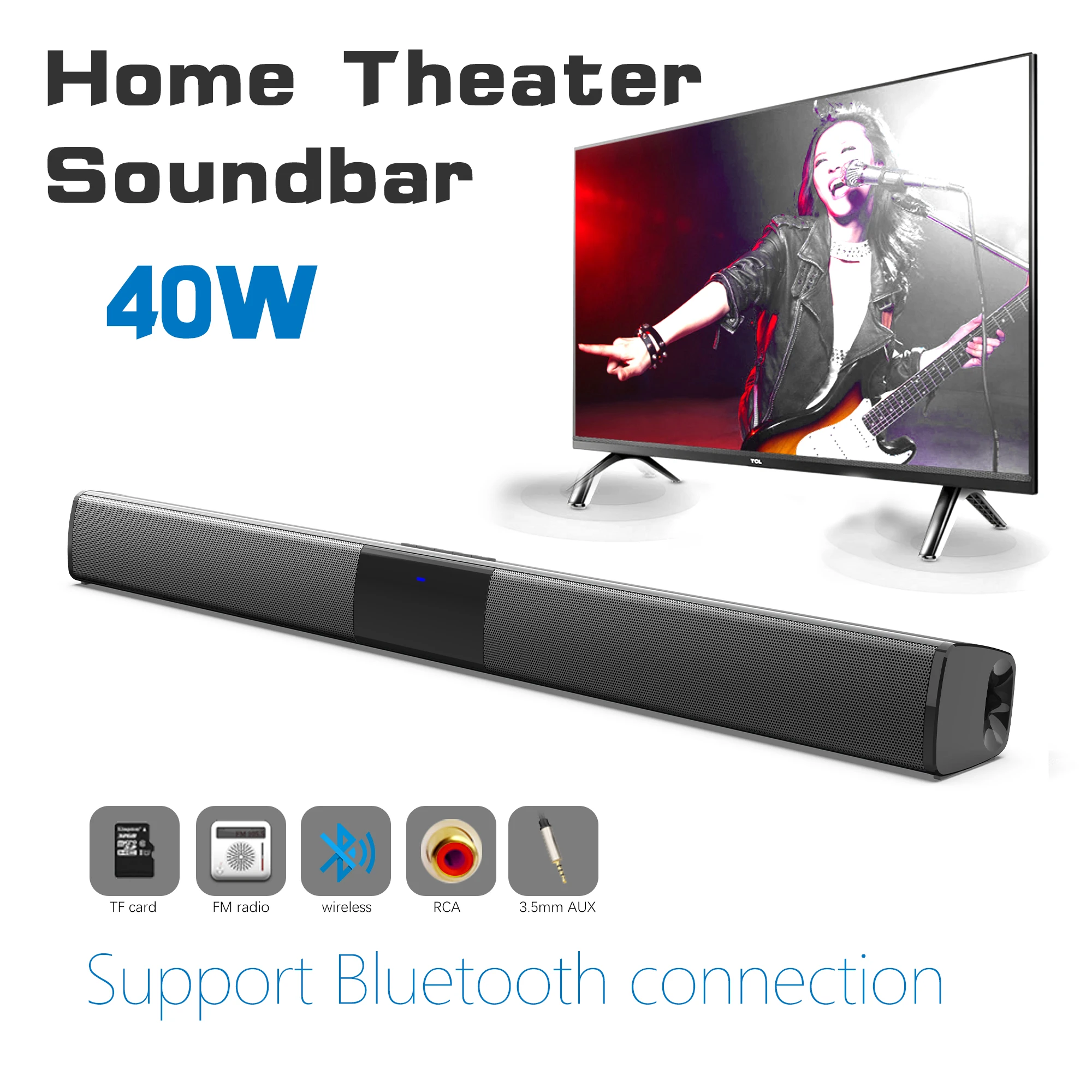 Home Cinema Bose - Barra de sonido de alta potencia