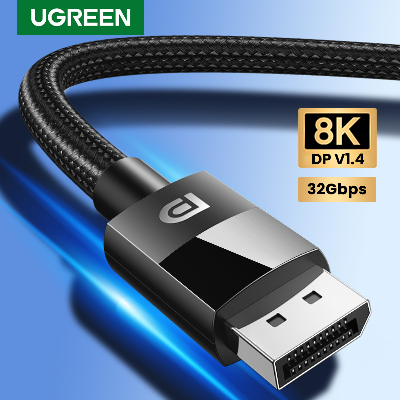 Home Cinema Projector Xiaomi - UGREEN-Cable DisplayPort 8K para TV, accesorio