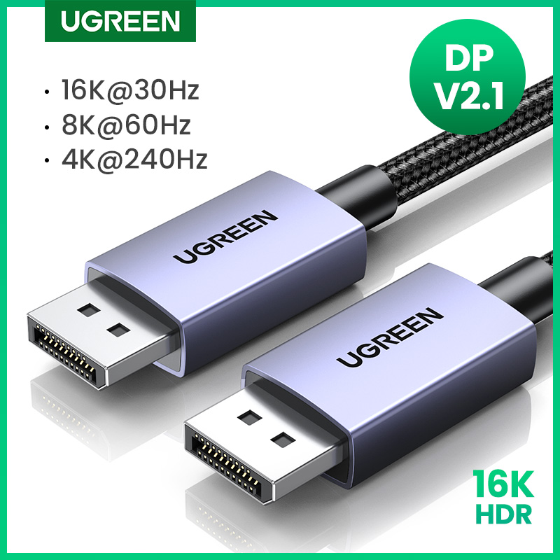 Home Cinema Projector Xiaomi - UGREEN-Cable Displayport de 16K DP2.1, 8K,
