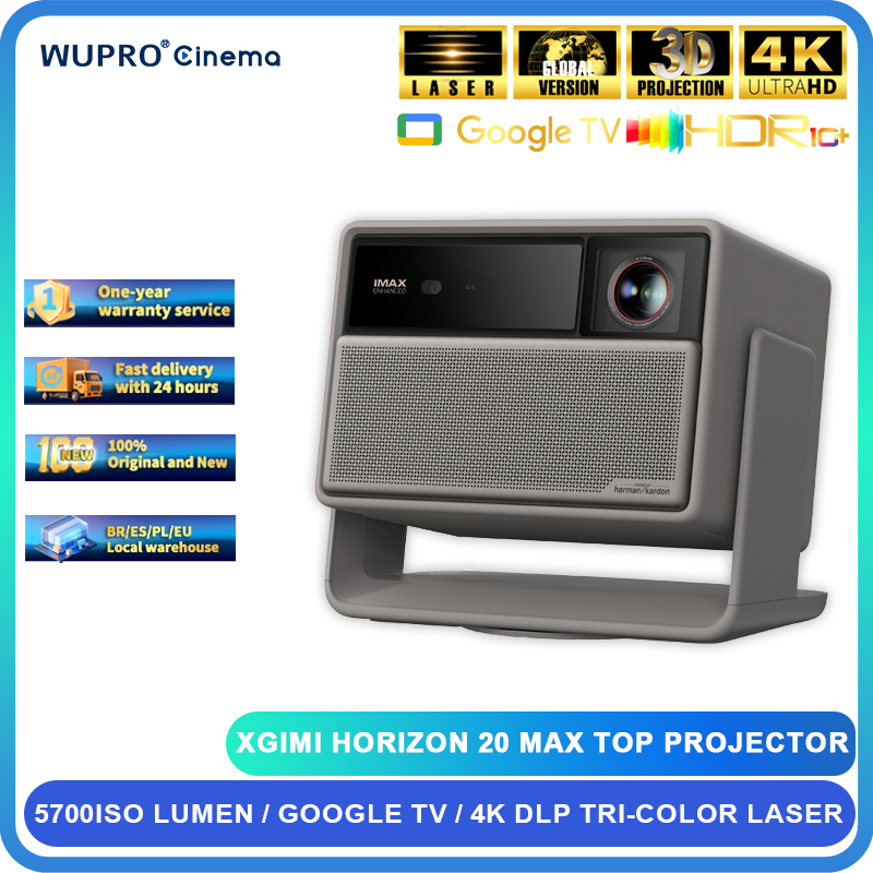 Home Cinema Kardon Harman - Proyector XGIMI Horizon 20 Max 8K,