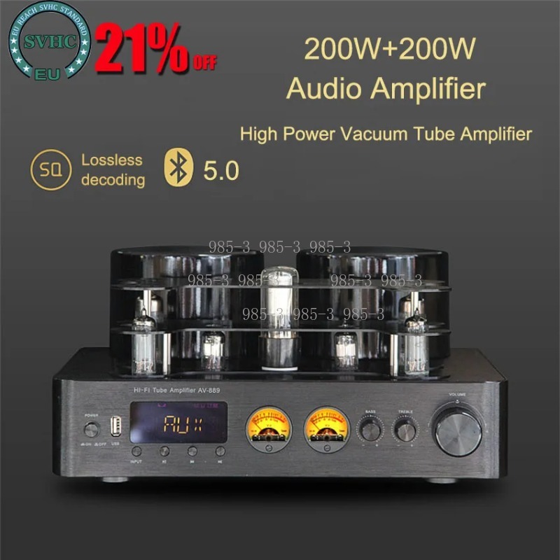 Amplificador de Tubos de Alta  - Home Cinema Wireless reseña y precio