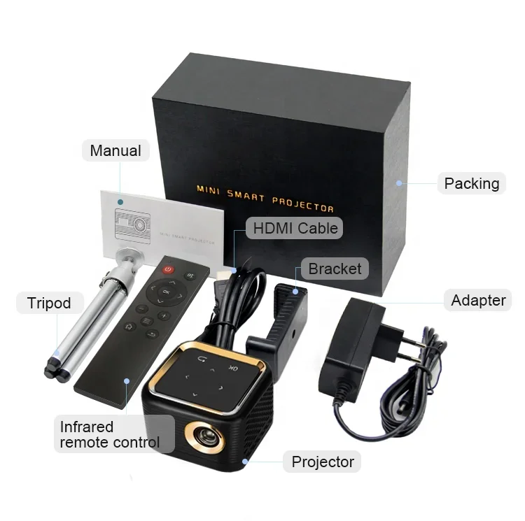 Nuevo Mini Proyector Portátil  - Home Cinema Kids reseña y precio