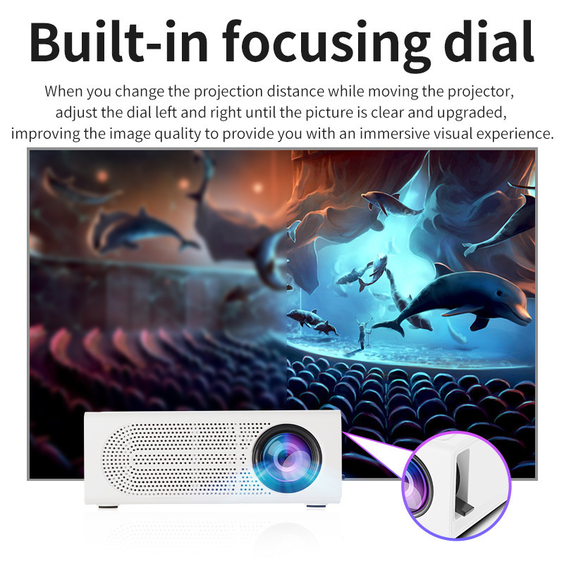 Mini Proyector Portátil Compat - Home Cinema Kids reseña y precio