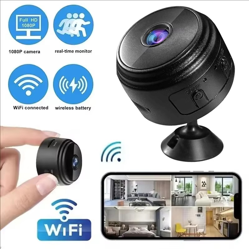 Mini Cámaras A9 1080P WiFi, Cá - Home Cinema Wireless reseña y precio