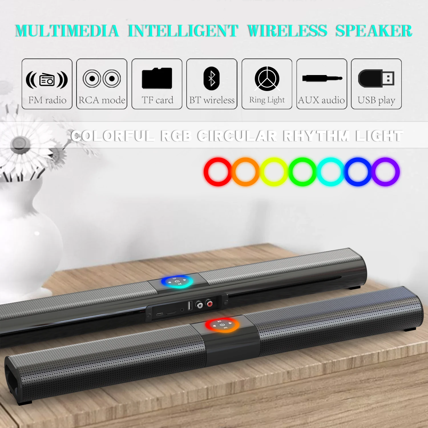 Altavoz Bluetooth con Luz Ambi - Home Cinema Bose reseña y precio