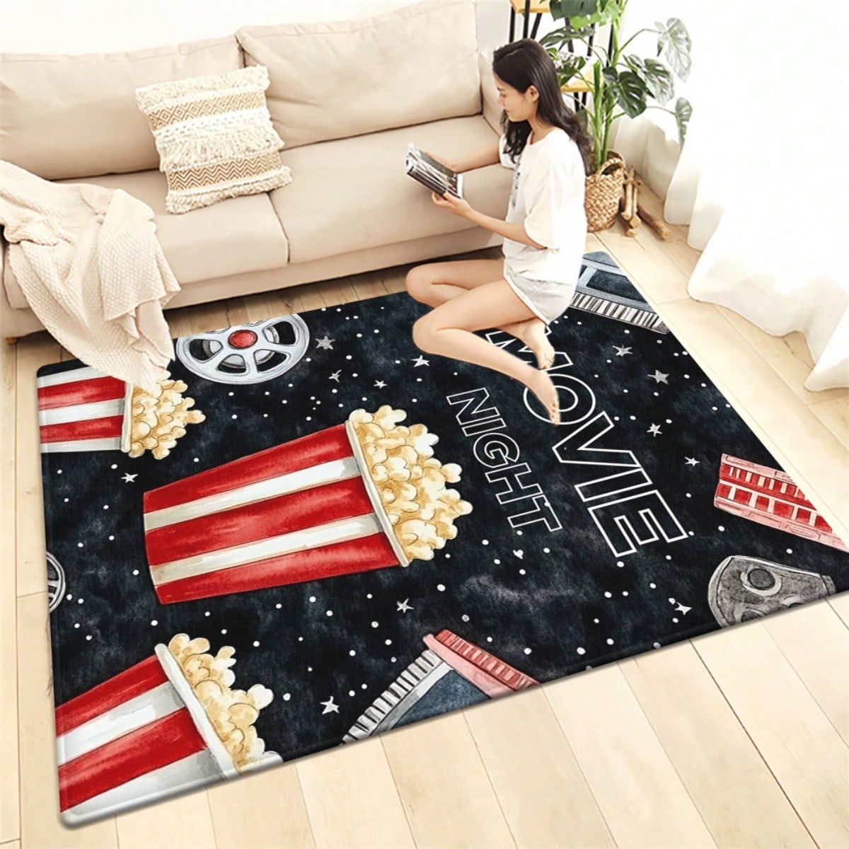 Alfombra para la Entrada con D - Home Cinema Room Size reseña y precio