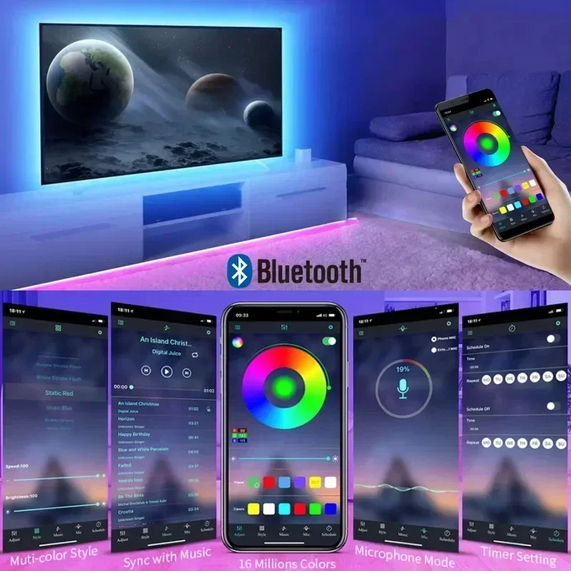Tira de luces LED RGB intelige - Home Cinema Lighting reseña y precio
