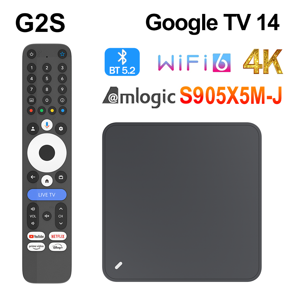 G2S GTV TV BOX GoogleTV 14 Aml - Netflix Home Cinema reseña y precio