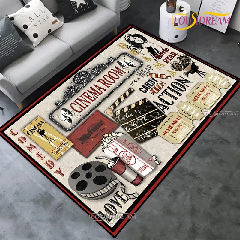 Alfombra de Cine Retro con Dis - Home Cinema Kids reseña y precio