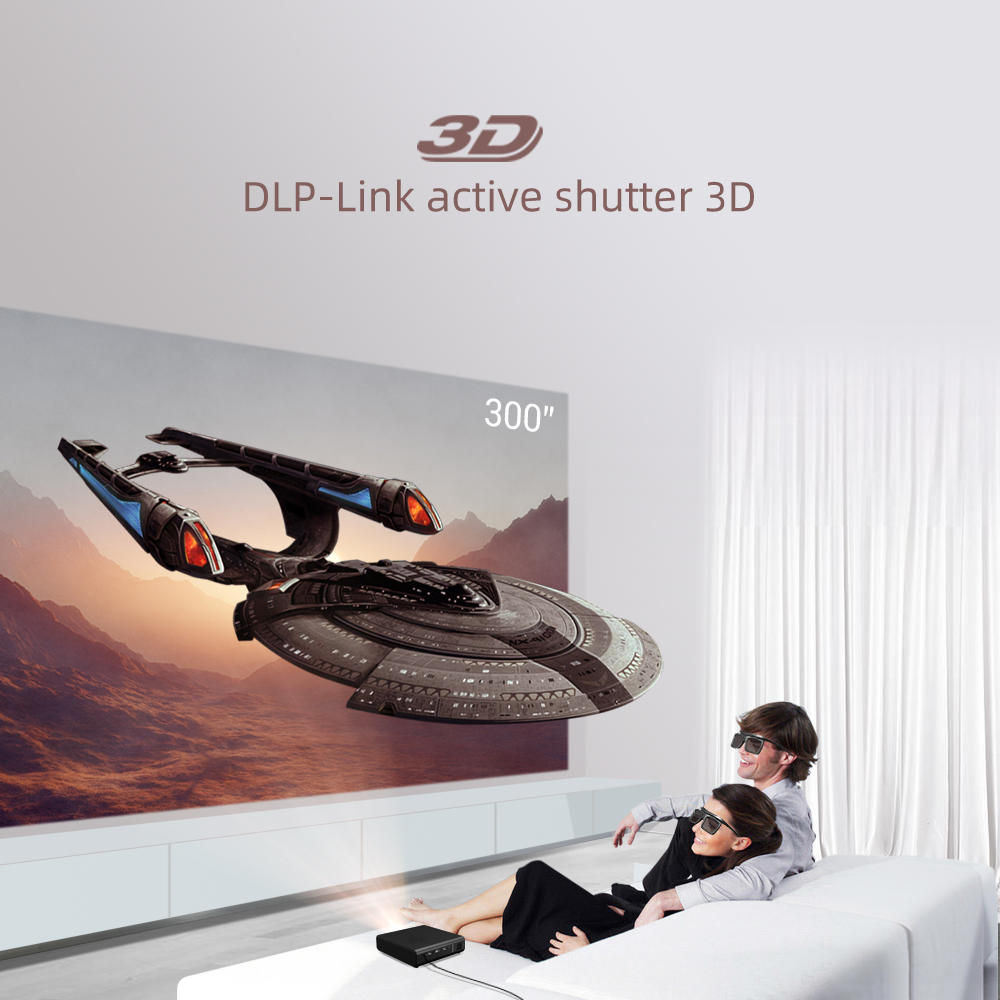 Proyector BYINTEK U30, Superve - Home Cinema Wireless reseña y precio