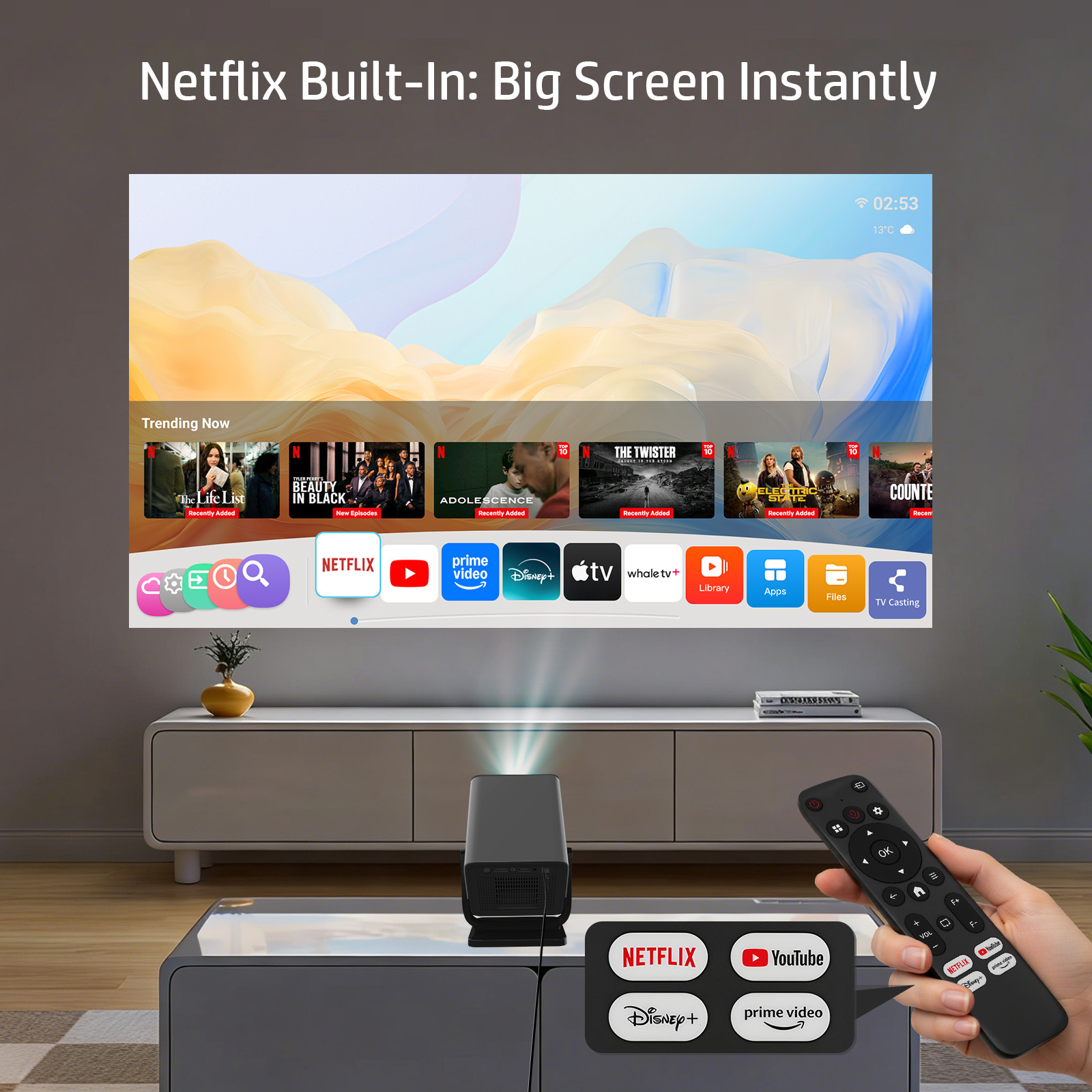[Certificado por Netflix] Proy - Netflix Home Cinema reseña y precio