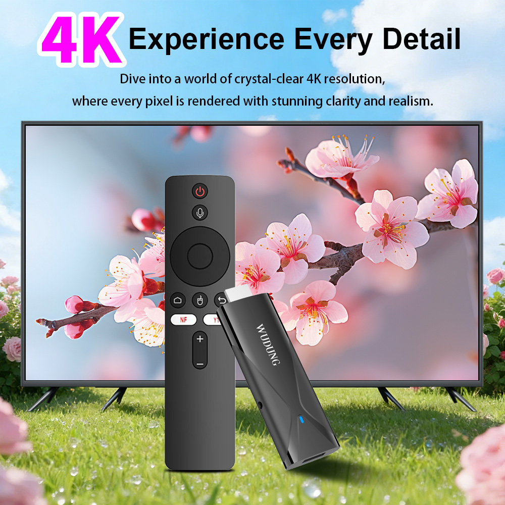 WD08 PRO TV Dongle Android 10  - Netflix Home Cinema reseña y precio