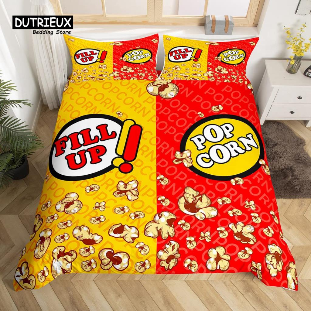 Popcorn Duvet Cover Movie Thea - Home Cinema Kids reseña y precio