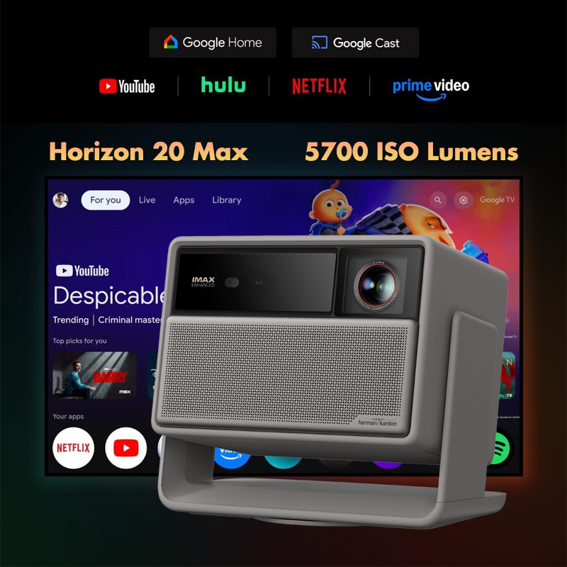 Proyector XGIMI Horizon 20 Max - Home Cinema Kardon Harman reseña y precio